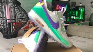 Nike Air Max TERRASCAPE 90 quotMARDI GRASquot PhantomGrapeOS ClairBourgogne VIFCollectionPart 381 [upl. by Fernandez191]