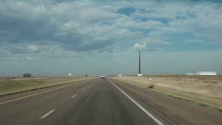 Driving from Salina Kansas to Denver Colorado via I70 Flatlands to the Rockies [upl. by Narual]