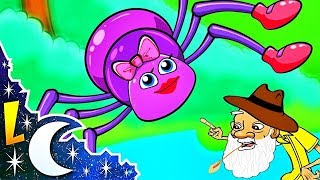 El cuento de Incy Wincy Araña  Itsy Bitsy Araña  Cuentos del abuelo [upl. by Yelsa]