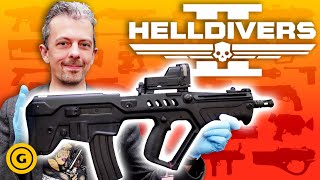 Firearms Expert Reacts To Helldivers 2’s Guns [upl. by Eula143]