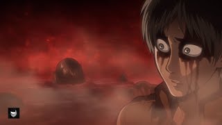 Eren transforms into a titan for the first time  Attack on Titan  Shingeki no Kyojin English Sub [upl. by Yrac703]