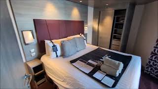 MSC Grandiosa  Aurea Suite No 9008  with Jacuzzi on Balcony  October 2024 [upl. by Elleb]