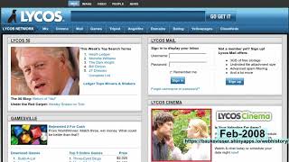 webhistory of lycoscom [upl. by Deragon]