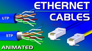 Ethernet Cables UTP vs STP Straight vs Crossover CAT 55e678 Network Cables [upl. by Doane282]