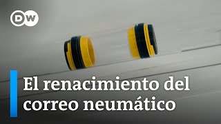 Alta tecnología para el sistema de los tubos neumáticos [upl. by Narruc]