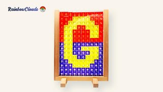 Tetris Game  Colored Puzzle Blocks  AlphabetG ASMR tetris satisfying puzzle how [upl. by Benedetta]