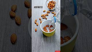 Eat Five Soked Almond Daily 🥵  Benefits of eating soked almonds viralvideo shorts almond diy [upl. by Nera]