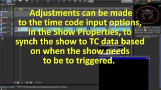 SMPTE Timecode and Laser Show Control [upl. by Adlitam]