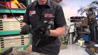 Skidoo REV mod 700 build series Ep 13 Alternative impact Arm install PowerModz [upl. by Elenaj]