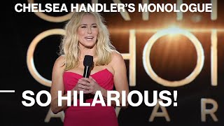 Chelsea Handlers Monologue Critics’ Choice Awards 2023 [upl. by Merrill]