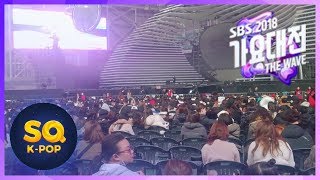 VLOG Seeing TWICE At The 2018 SBS Gayo Daejun [upl. by Anailil]