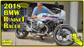 2018 BMW R nineT Racer Review [upl. by Nannerb]