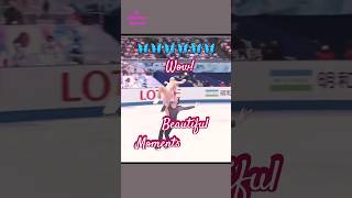 ⛸ ❄️☃️ Wow The Perfection Of The Ice Skating Couple rythmicgymnastics gymnast smotionsports [upl. by Manly]