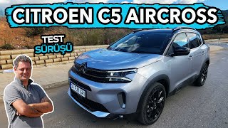 Citroen C5 Aircross test sürüşü 2022  Makyaj iddiasını artırdı mı [upl. by Lachus688]