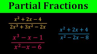 Partial Fractions  More Examples about Distinct Linear Factors  Calculus  Part 2 [upl. by Yrotciv]