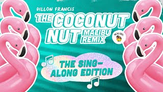 The Coconut Nut Malibu REMIX song by Dillon Francis x Malibu Karaoke Singalong [upl. by Scribner544]