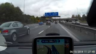 TomTom 5000 UK Road Driving Demo [upl. by Hibbitts]