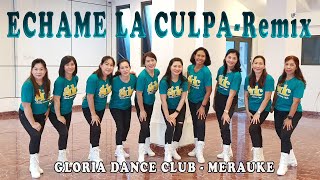 ECHAME LA CULPA  Remix  LINE DANCE  CAECILIA MARIA FATRUAN  GDC MERAUKE PAPUA [upl. by Aseneg]