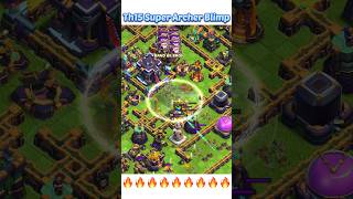 Super Archer blimp attack strategy superarcherblimp coc clash4raj raaj gamer066 [upl. by Aisetra285]