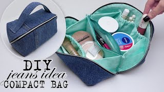 ADORE DIY ZIP ORGANIZER BAG For Women Stuff and Cosmetics Keeping  TRAVEL BAG [upl. by Jo]