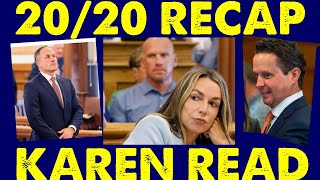 Karen Read 2020 RECAP  No inverted video mention epic fail by 2020 [upl. by Ethelinda]