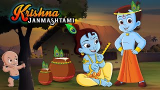 Chhota Bheem aur Krishna  Dholakpur mein Krishna  Janmashtami Special Video  Cartoons for Kids [upl. by Nivek]