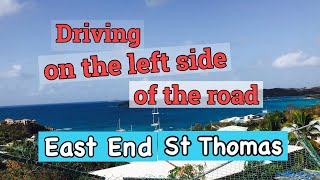 Driving East End Nazareth St Thomas USVI [upl. by Nafets916]