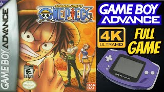 Shonen Jumps One Piece  GBA  4K60ᶠᵖˢ UHD🔴  Longplay Walkthrough Playthrough Full Movie Game [upl. by Sergu]