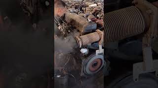 iFIZAv  Secondhand diesel engine restarted MrMachineries Shorts [upl. by Ayhtnic]