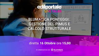 Blumatica Ponteggi gestione del PiMUS e calcolo strutturale [upl. by Kemp402]