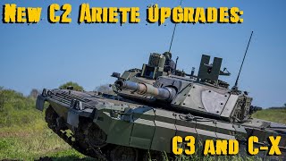 New C2 Ariete MBT upgrades  C3 and C X [upl. by Anemij843]