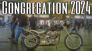 Congregation amp OTR Vintage Harley Motorcycle Shows [upl. by Uzzi647]