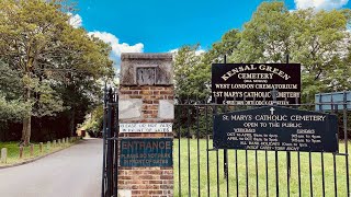 Kensal Green CemeterySt Marys Entranceamp1 Of Magnificent Seven Cemeteries [upl. by Eineg]