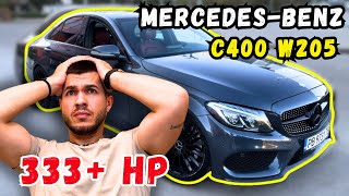 Малкото Братче на C63 AMG  Mercedes Benz C400 W205 Stage 1 [upl. by Eleni]