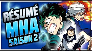 RÉSUMÉ de la SAISON 2 de MY HERO ACADEMIA [upl. by Torie]