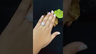 King Of Blings308ct Cubic Zirconia Sterling White Silver Round Engagement Womens Ring Size 7 [upl. by Anirhtak78]