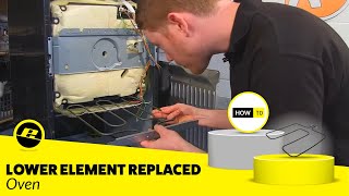 How to Replace a Lower Oven Element [upl. by Ahsikahs839]