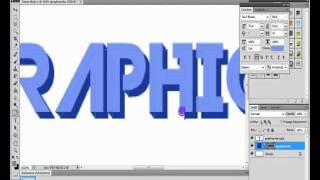 TUTORIAL PHOTOSHOP Creare scritte con effetto 3D [upl. by Zerla]