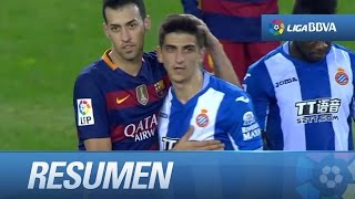 Resumen de RCD Espanyol 00 FC Barcelona [upl. by Edurtreg]