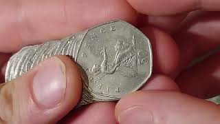 1 LUCKY BAG 50p Coin Hunt 340 [upl. by Carlyle37]