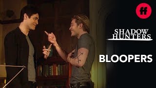 Shadowhunters  Season 3B Bloopers Part 1  Freeform [upl. by Esinet81]