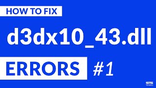 d3dx1043dll Is Missing Error  Fix 1  2021 [upl. by Innavoij]