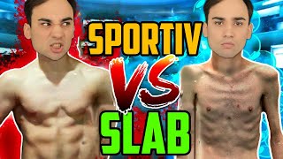 Sportiv vs Slab  Slab sau Sportiv [upl. by Sosthenna]