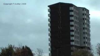 Gracemount Flats Demolition [upl. by Ashlen]