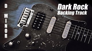 Dark Rock Guitar Backing Track D Minor  Jam in Dm [upl. by Dita]