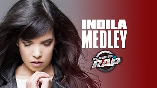 Indila  Medley en live PlanèteRap [upl. by Dloraj]