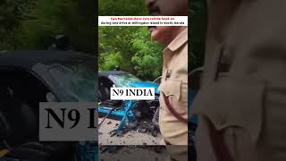 Shocking HeadOn Collision of Two MercedesBenz Cars During Test Drive at Willingdon Island Kochi [upl. by Bowden]