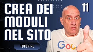 Integra Moduli Google in Sites La Guida per Principianti  Creare un sito con Google Sites 2024 [upl. by Irik186]