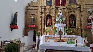 Parroquia católica de Santa María La mayor Soportújar Las Alpujarras Granada [upl. by Annaeoj]