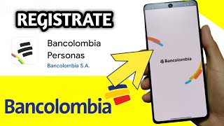 como Registrarse en Bancolombia Personas  Sucursal Virtual 2024 [upl. by Eivi]